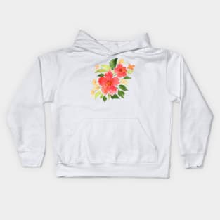 Loose flowers Kids Hoodie